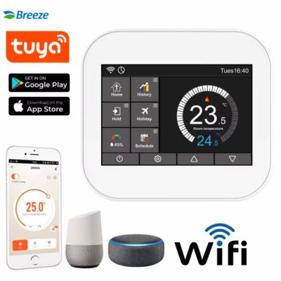 ترموستات هوشمند وای فای دار tuya