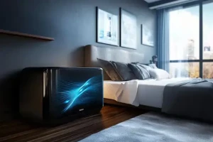 تبلت کنترل خانه هوشمند با اپلیکیشن مدیریت اتاق خواب و تنظیمات روشنایی، دما و صدا 