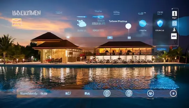 پنل کنترل هوشمند سونا و استخر با صفحه لمسی و قابلیت اتصال به اپلیکیشن موبایل