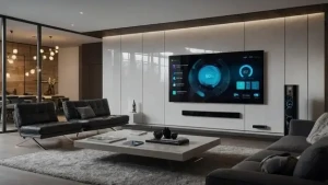 پنلهای آکوستیک و تیمار صوتی سالن سینمای خانگی