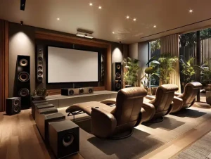 بلندگوهای سقفی Dolby Atmos برای سینمای خانگی هوشمند