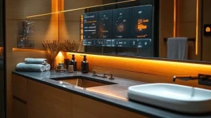 روشنایی هوشمند حمام 